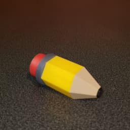 ClickPoint Fidget Pencil | Desk Toy with Mechanical Key Switch 3d model