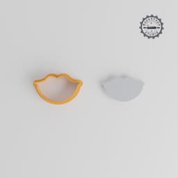 Lips Shape Cutter Set, 18 Sizes 0.75"-5", Perfect for Cookies, Fondant & Clay PRODUCT_3639 3d model