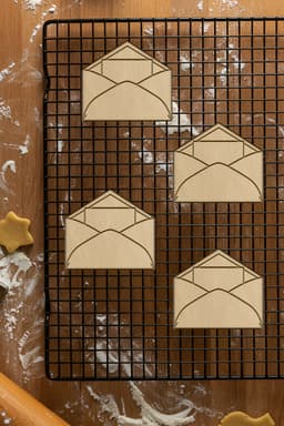 Letter Cookie Cutter, Biscuit Cutter 3d model