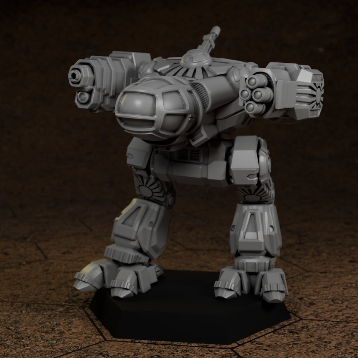 Jinggau For American Mecha 3d model