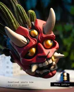Oni Planter 3d model