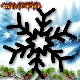 6 pack snowflakes wall art snowflake set wall decor christmas decoraitons 3d model