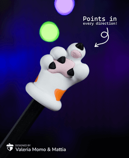 Cat Paw Pointer 3d model