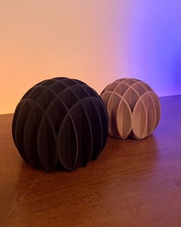 Spherical pencil holder 3d model
