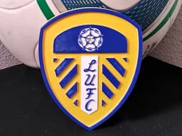Leeds United FC coaster or plaque 3d model