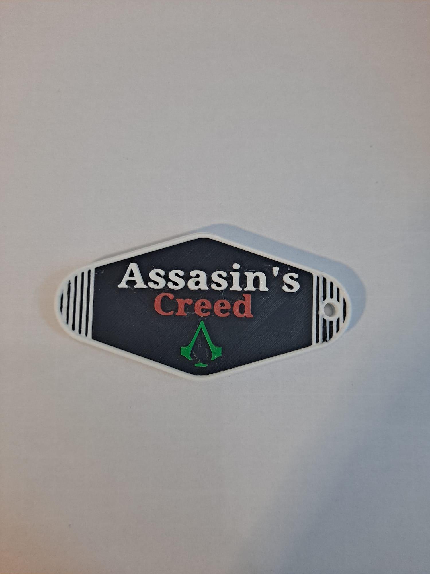 assassin's creed  keychain 3d model