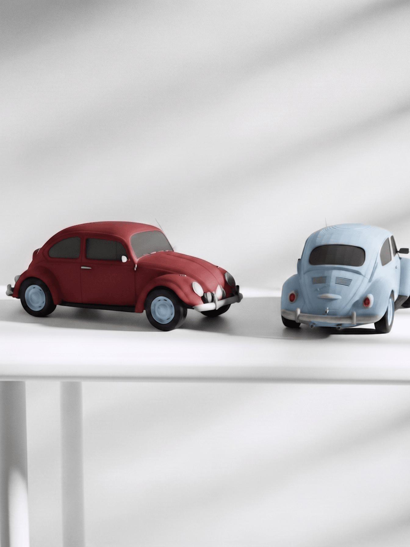 Volkswagen Beetle 1967 3d model