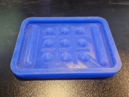 Concrete Tic-Tac-Toe Mold 3d model