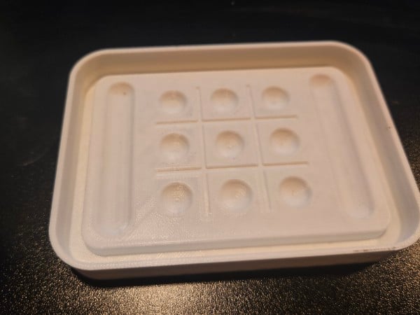Concrete Tic-Tac-Toe Mold 3d model