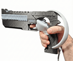 Hand Cannon - Steel Core VR Pistol (Pico 4) 3d model