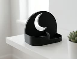 Moon Catcher Organizer - Stand for Small Things 3d model