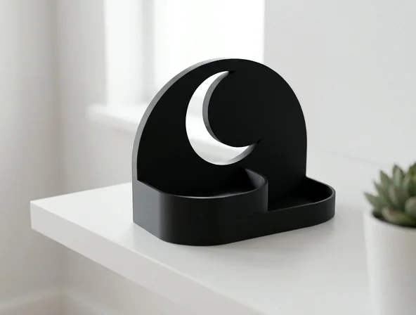 Moon Catcher Organizer - Stand for Small Things 3d model