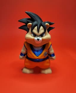 Goku Bear 3d model