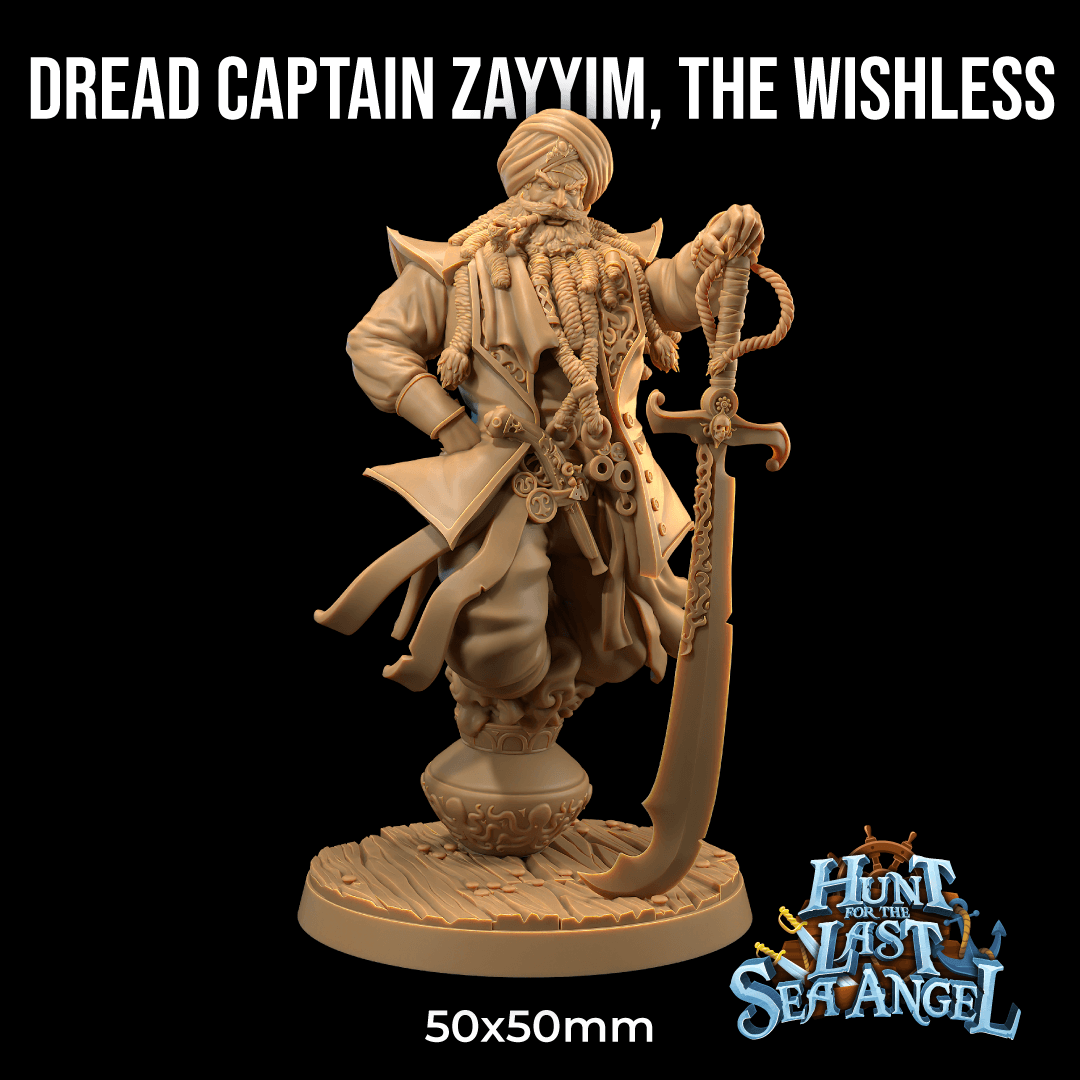 Dread Captain Zayyim, The Wishless 3d model