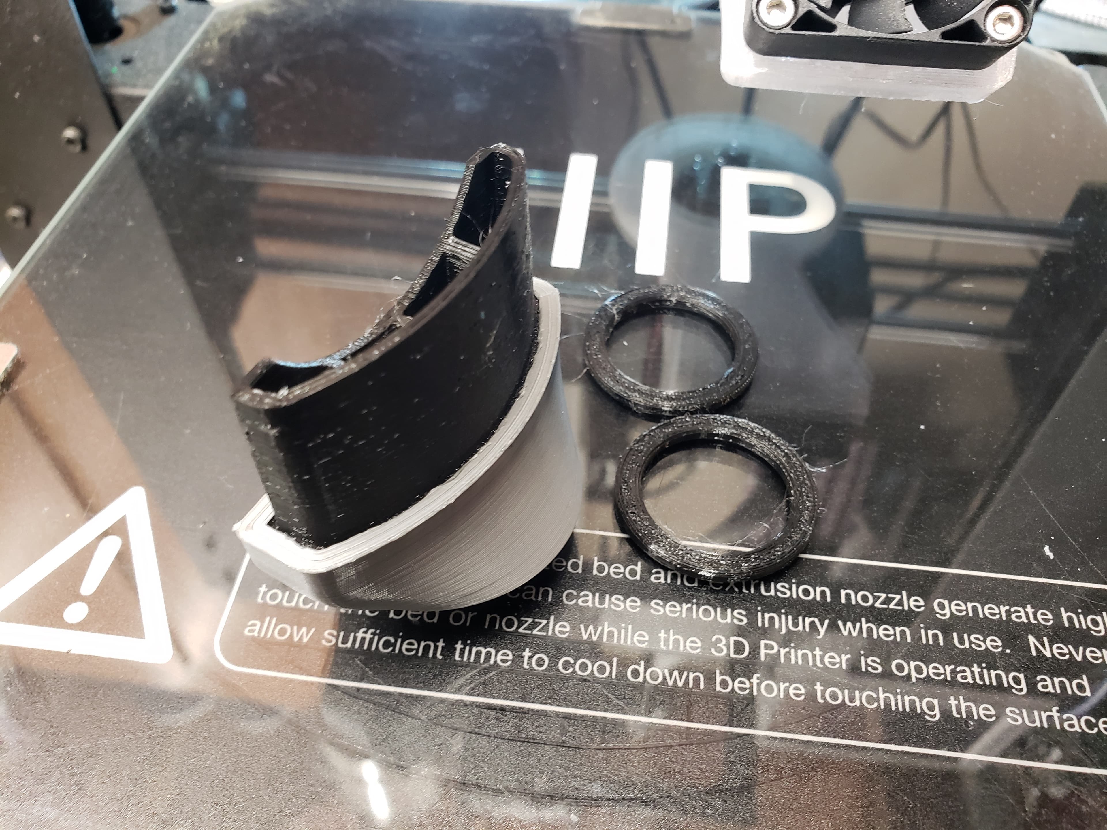 Assembled parts (PLA+ and TPU)