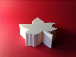 Maple Leaf nestable box (v1) 3d model