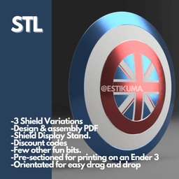 Captain Carter Shield - Multi Verse Of Madness 3d model