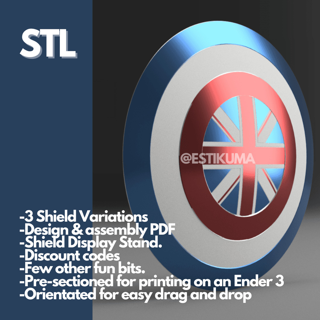Captain Carter Shield - Multi Verse Of Madness 3d model
