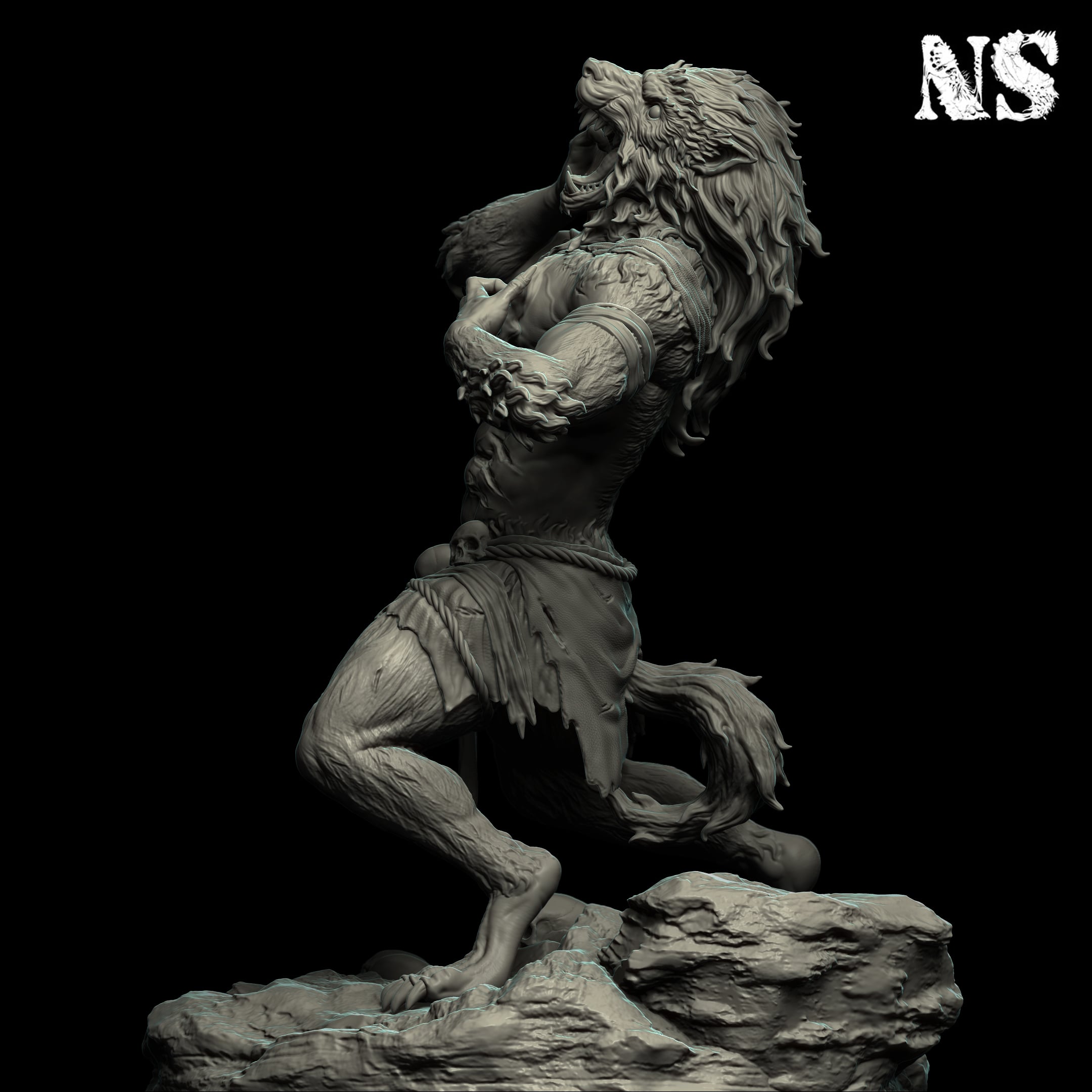 FREE Werewolf 3d model