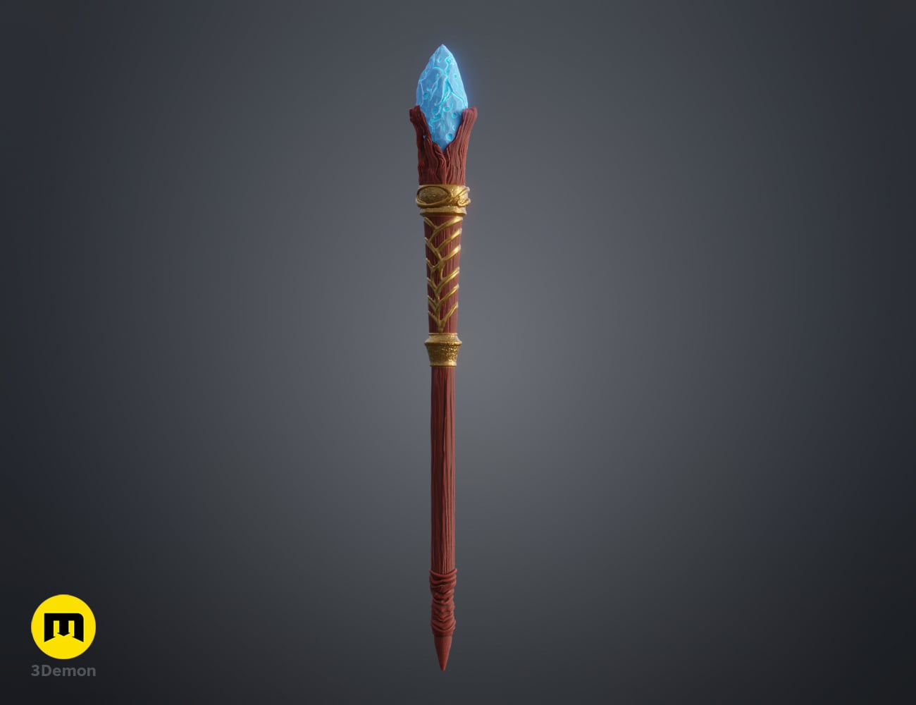 Webster Boot wand 3d model