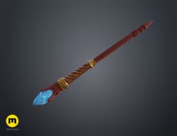 Webster Boot wand 3d model