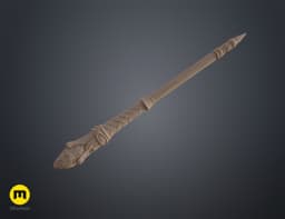 Webster Boot wand 3d model