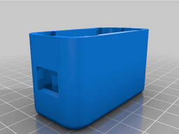 RJ45 enclosed box (The Cat box) 3d model