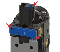 K1C / K1 SE Cable Chain Attachment Base 3d model