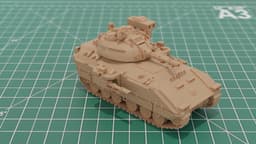 M2A7 Carnivore Grimdark Light Tank 3D Print 3d model