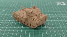 M2A7 Carnivore Grimdark Light Tank 3D Print 3d model