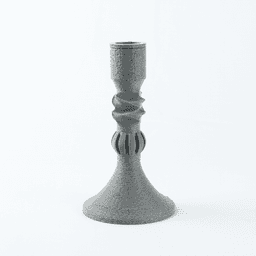Fiora Modern Candle Holder STL | 3D Printable Decorative Candle Stand | Home Decor 3d model