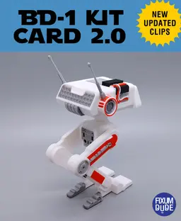 BD-1 Droid Kit Card 2.0 3d model