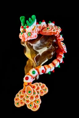 Gingerbread Adult Dragon (Personal Use) 3d model