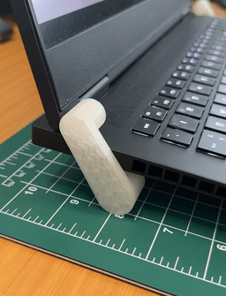 Keychain Laptop Stand 3d model