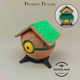 Pokeball Hobbit House - Lord of The Rings 3d model