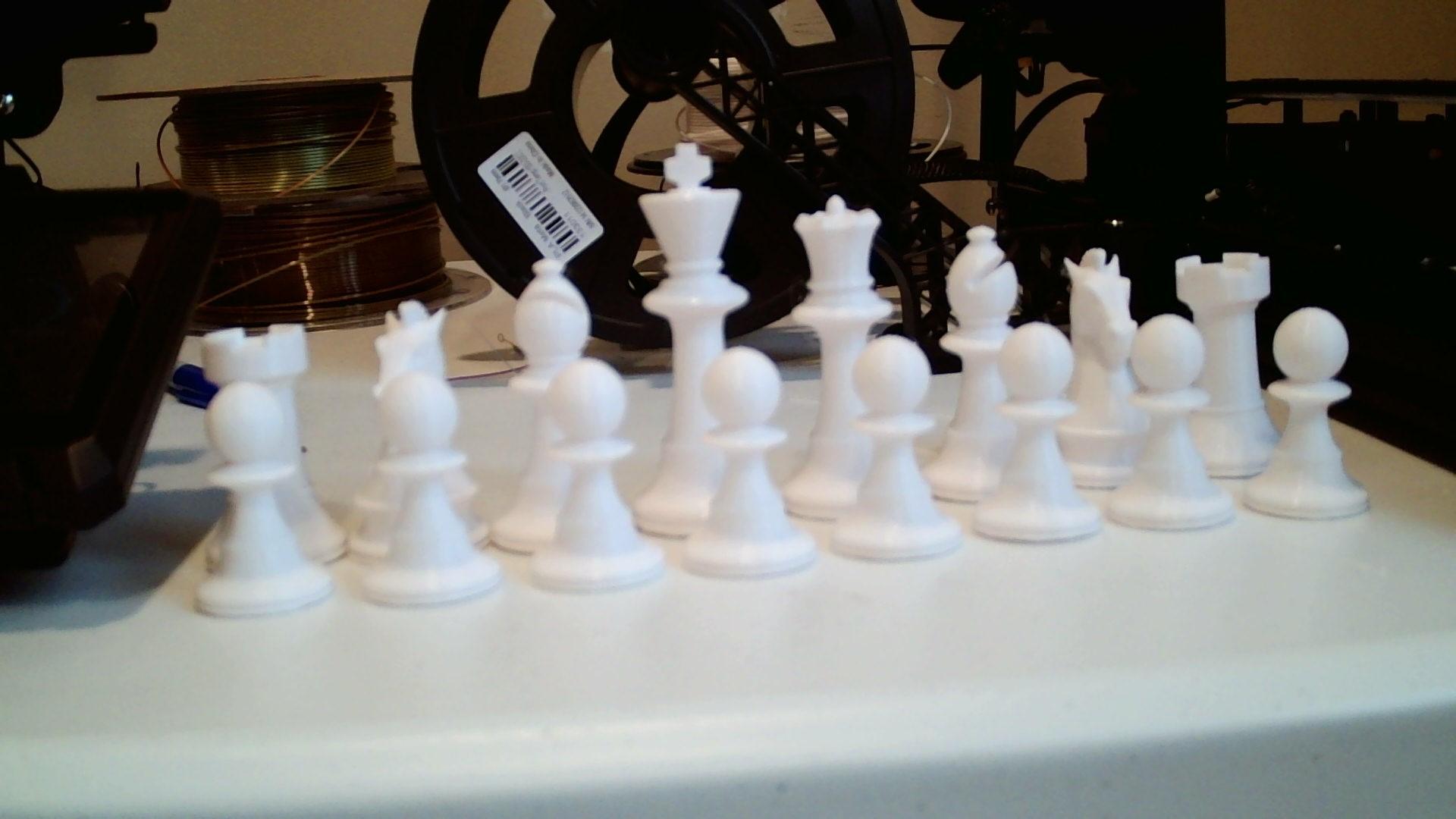 chessbord 3d model