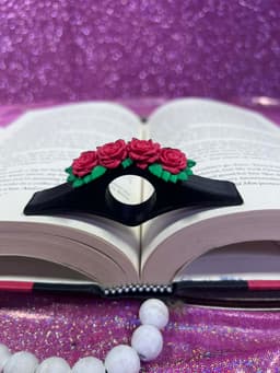 Rose Page Holder 3d model