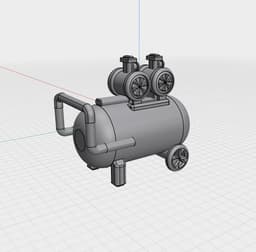 Workshop Equipment Pack STL Files | 1/64 to 1/10 Multi-Scale | Tire Service Tools, Hydraulic Jack 3d model
