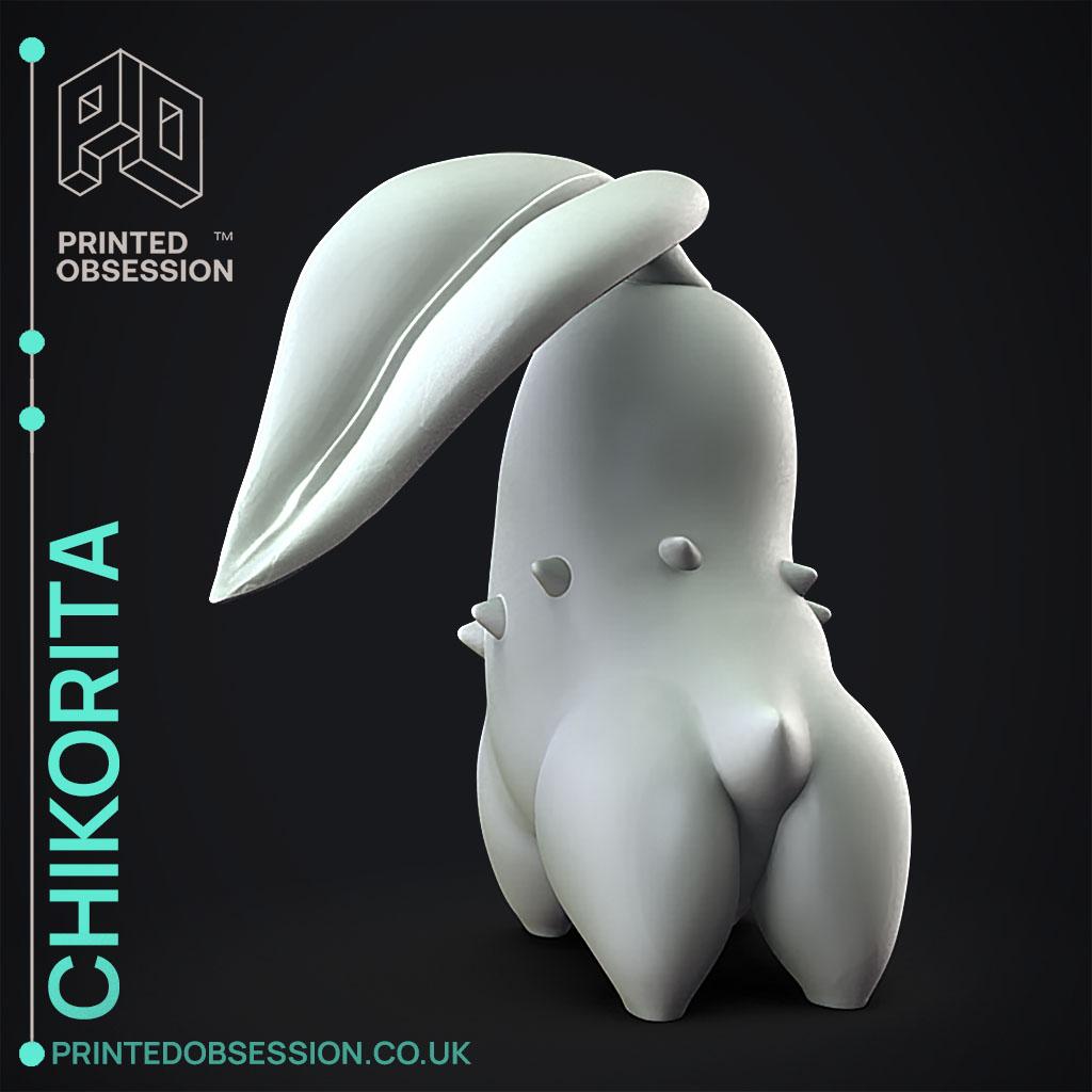 Chikorita - Pokemon - Fan Art 3d model