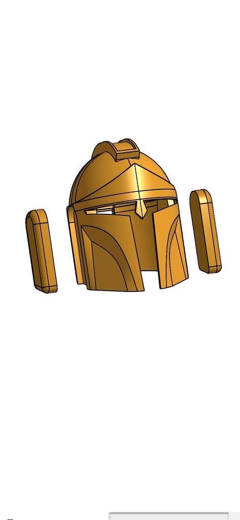 Mandalorian Helmet: The Spartan 3d model