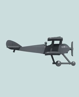 1:144 Martinsyde S.1 (Oleo) 3d model
