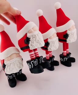 Santa Claus Gnome -Long Legs 3d model