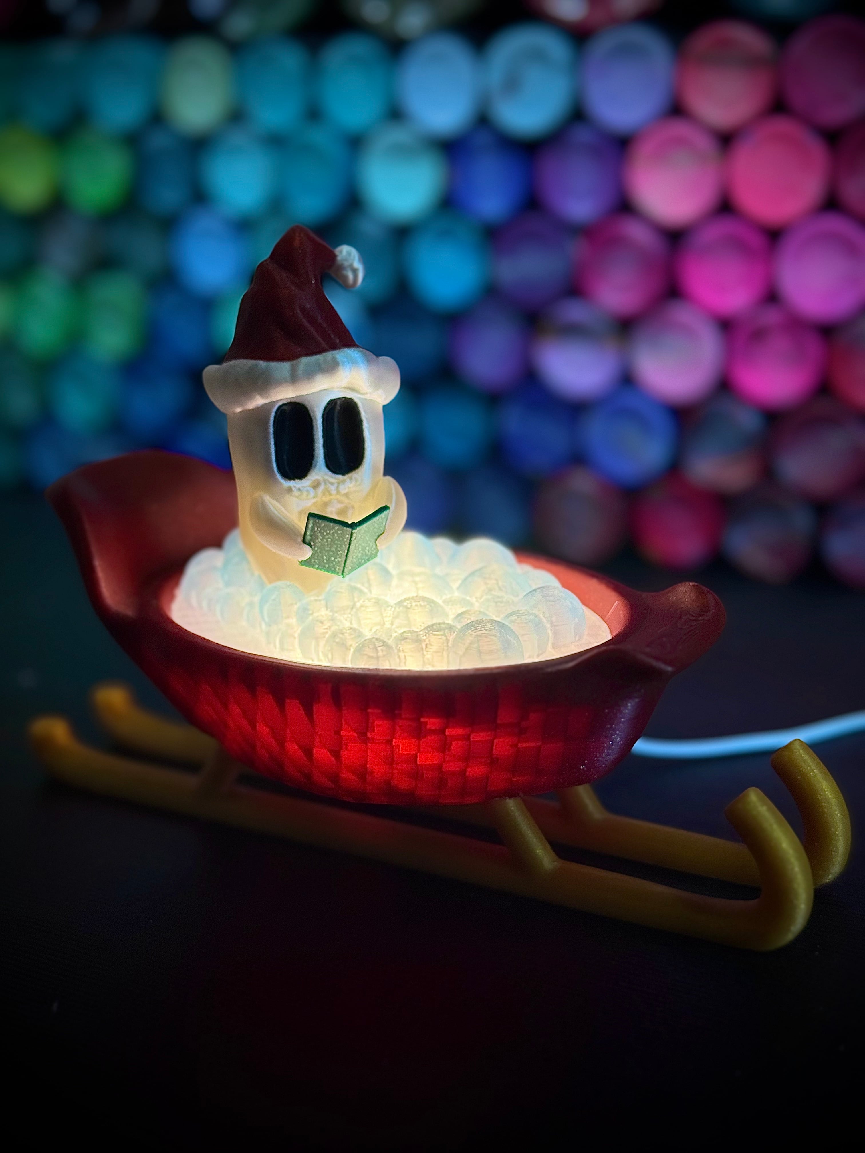Christmas Boo-ble Bath 3d model