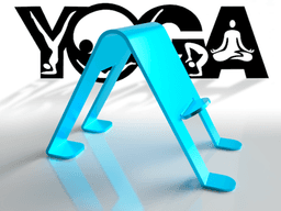 Phonestand Yoga 3d model