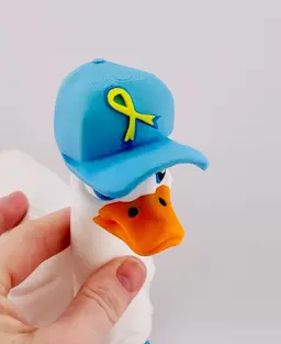 Awareness Ribbon Hats Goose Gear for Porch Goose 3d model