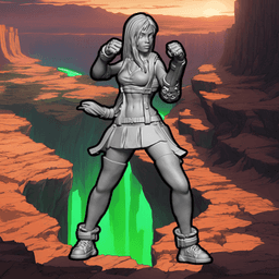 Tina_Luckheart - The Barkeep 3d model