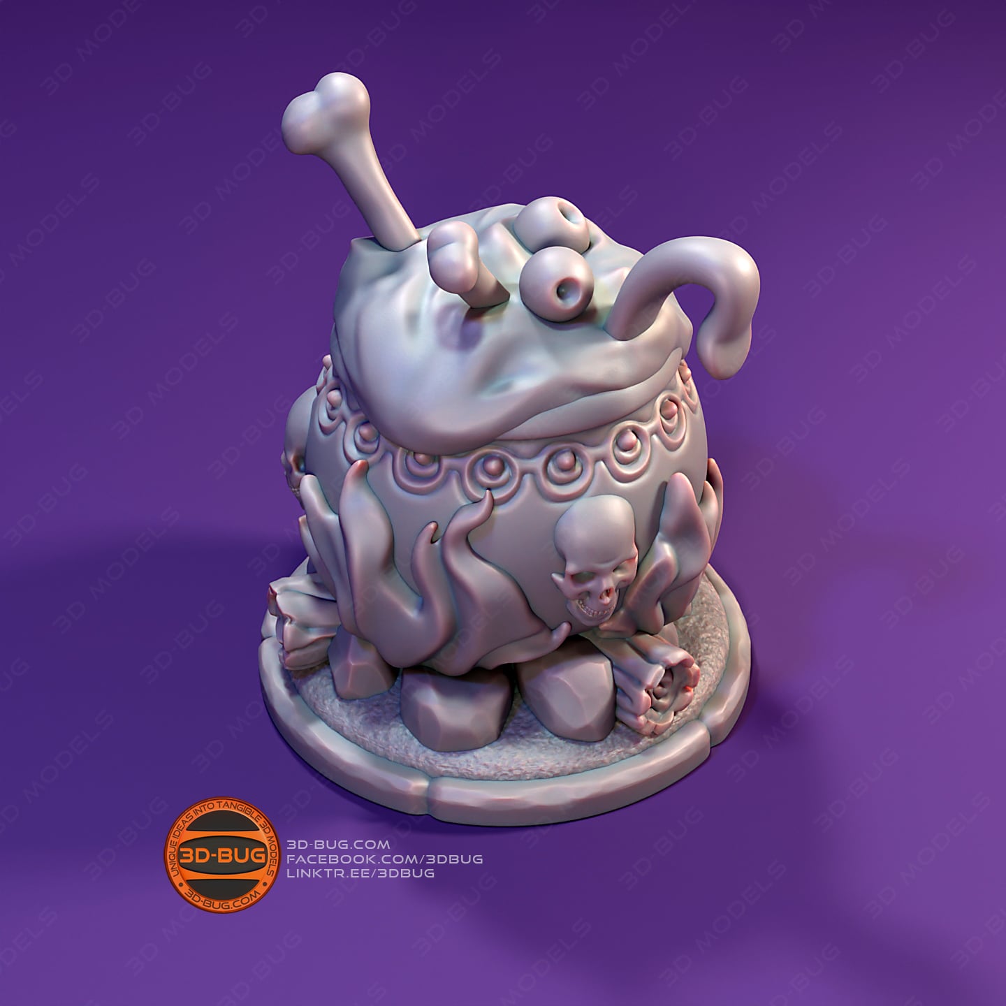 Witchcraft Pot 3d model