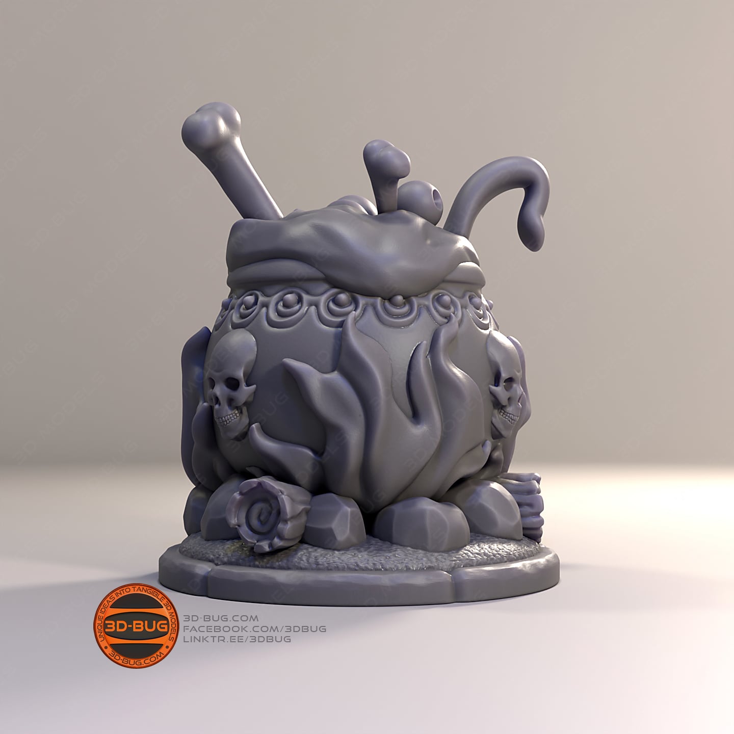Witchcraft Pot 3d model