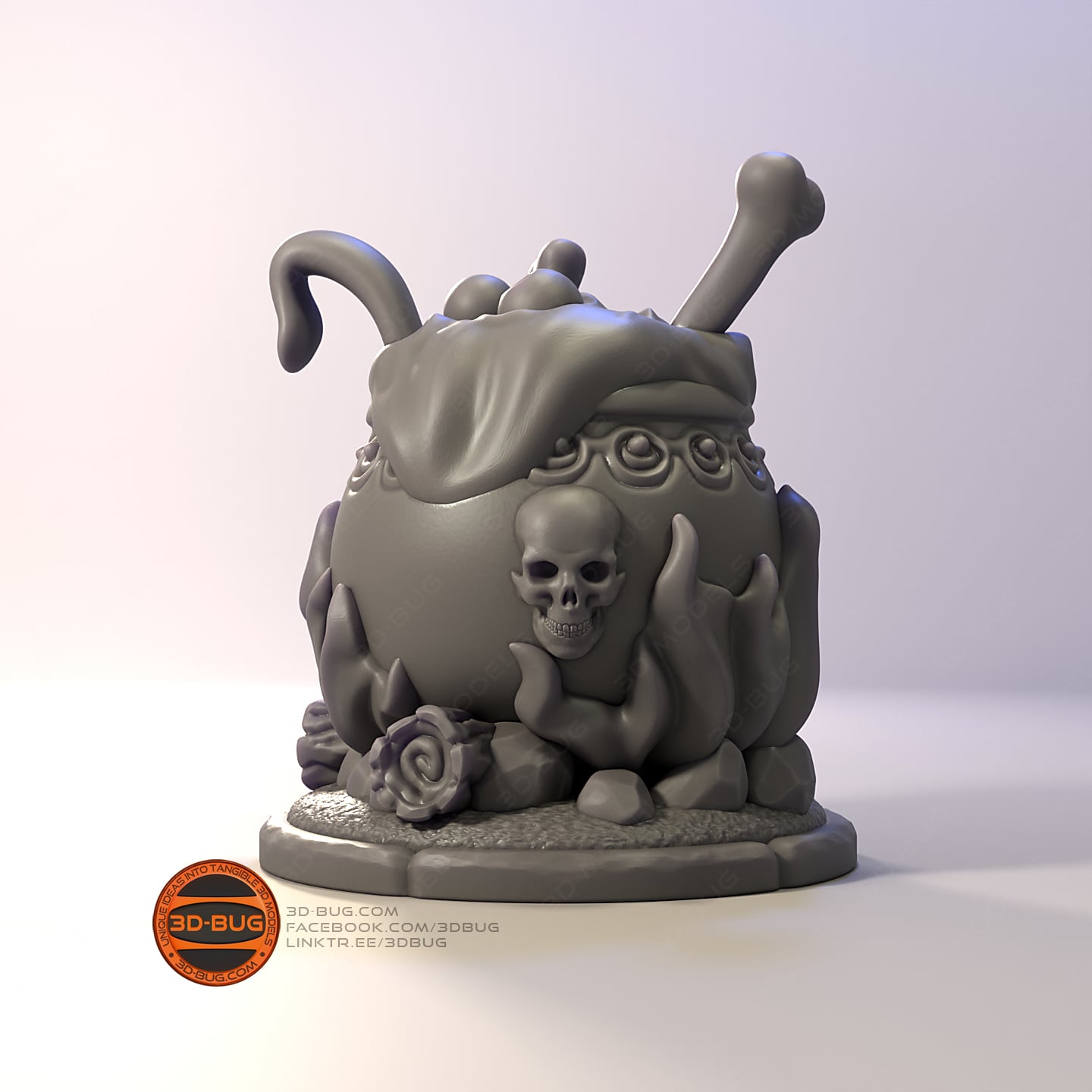 Witchcraft Pot 3d model