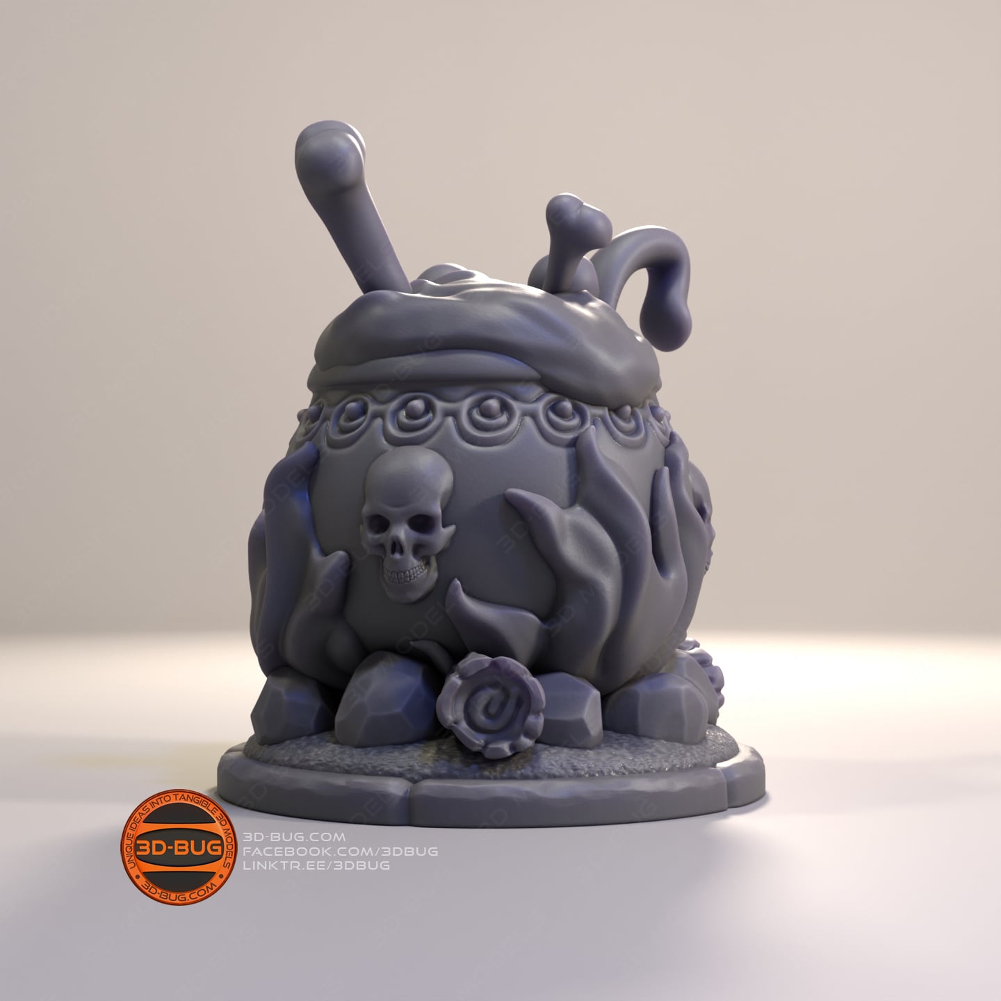 Witchcraft Pot 3d model